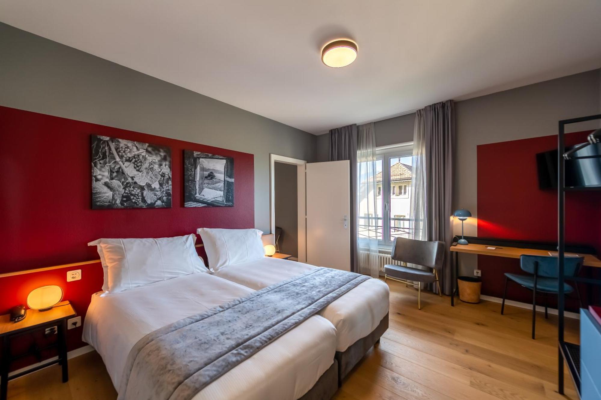 Chatonneyre Hotel & Restaurant Веве Экстерьер фото