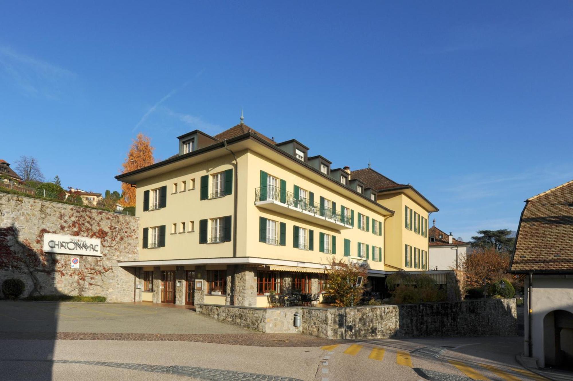 Chatonneyre Hotel & Restaurant Веве Экстерьер фото